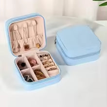 Luxury Travel Jewelry Case I Tangle-Free & Compact Organizer