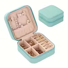 Luxury Travel Jewelry Case I Tangle-Free & Compact Organizer